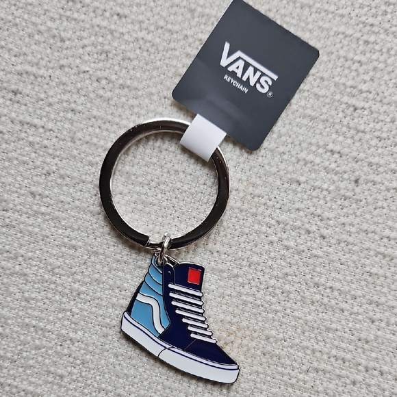 Vans Navy and Light Blue Sneaker Keychain - Picture 3 of 10